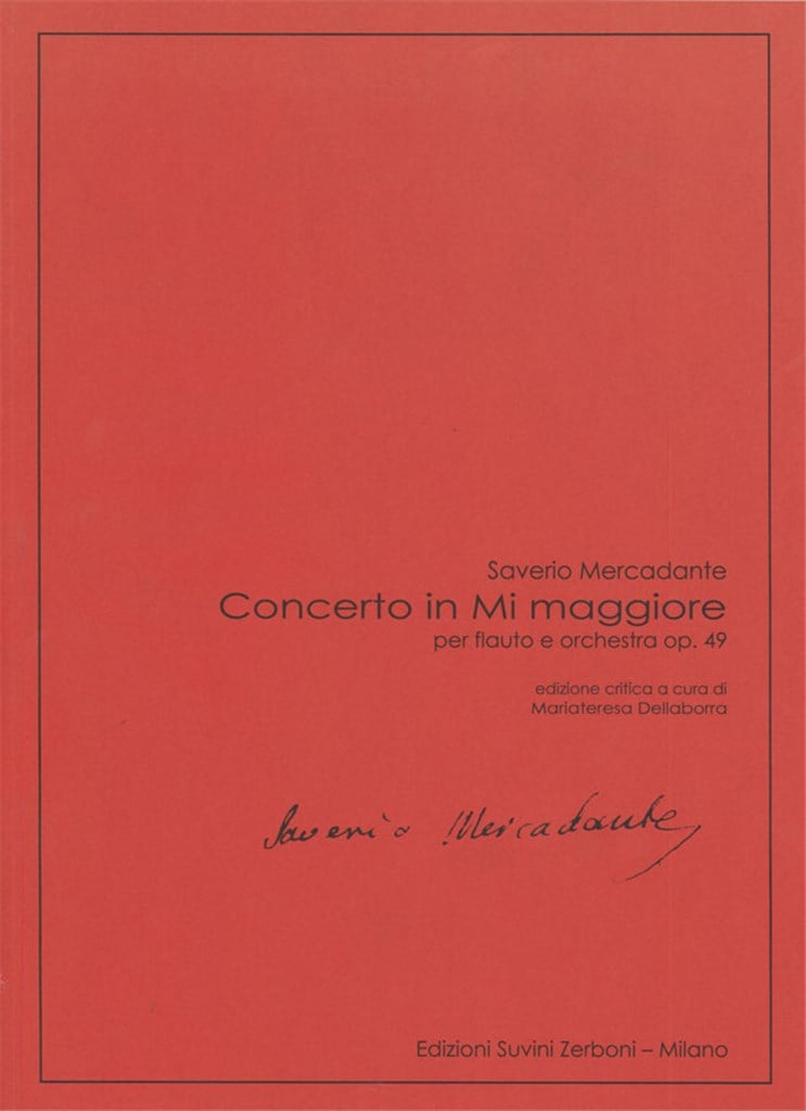 Concerto in Mi maggiore Op.49